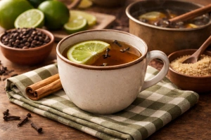 Receta de agua de clavo de olor refrescante y aromática